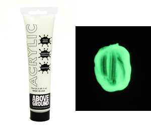 Above Ground Studioworks Acrylic  75mL  Glow In Dark (Phosphorescent)