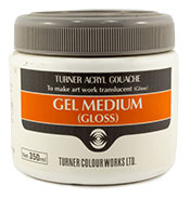 Turner Acryl Gloss Gel Medium  350mL