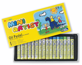 Mungyo Mini Oil Pastel Set of 16