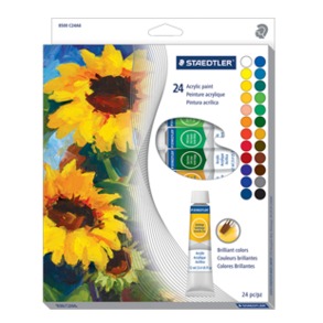 Staedtler Acrylic Paint Set - 24 x 12mL